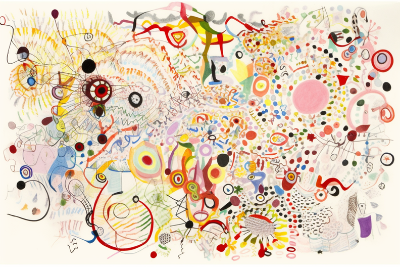 an rainbow-colored illustration of abstract chaotic dots b947070f-415d-4e9d-8669-c55948f0a2e5.png