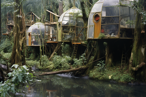 town of Te-hwal-de-hurtz. 1970s experimental bioarchitec 7986317f-327b-4def-b8d6-16e6a088907f
