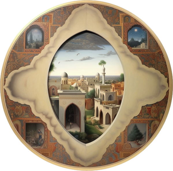 sleepy peaceful village casbah orientalism calm before t 188ef8fb-fcb1-4905-8331-dd8af3b506c8.png