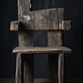 smnpcn - wood chair, old, dark and dry wood, hard wood, wabi sabi 84870fd3-862e-47f7-ae42-ccba01e163d0.webp