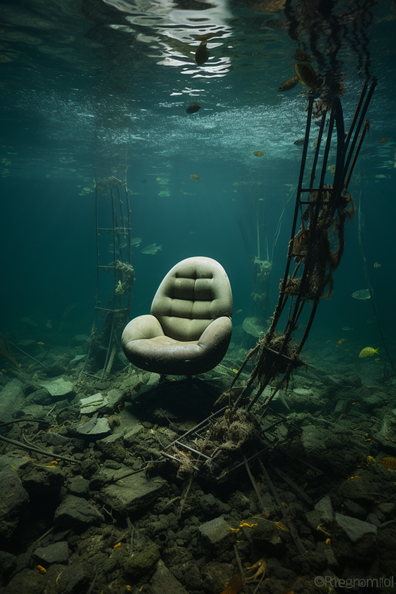 underwater lake scene of a torn and destroyed broken Egg 600194cd-29c0-48b5-8fa3-39185917c2f8.png
